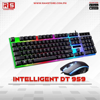 PCZ Keyboard Mouse Bundle Intelligent DT 959