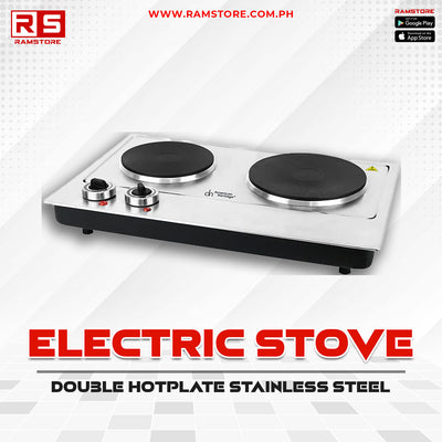 STA Stove American Heritage Double Hotplate Stainless Steel