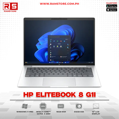 LPR Laptop HP EliteBook 8 G1i Ultra 5 236V 16GB 512GB 14" Win11 Pro