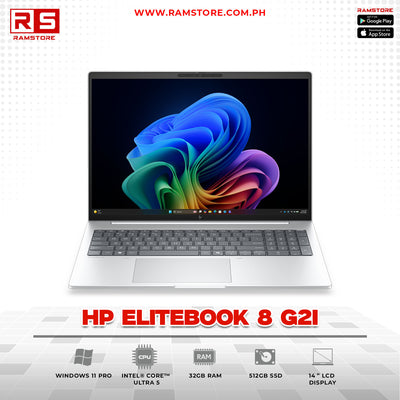 LPR Laptop HP EliteBook 8 G2i Ultra 7 355 32GB 512GB 14" Win11 Pro