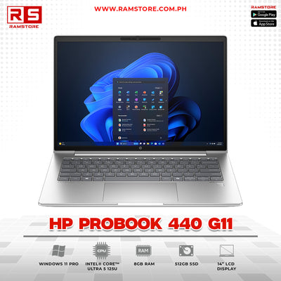 LPR Laptop HP ProBook 440 G11 Ultra 5 125U 8GB 512GB 14" Win11 Pro