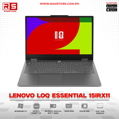 LPR Laptop Lenovo LOQ Essential 15IRX11 i5 16GB 512GB RTX5050