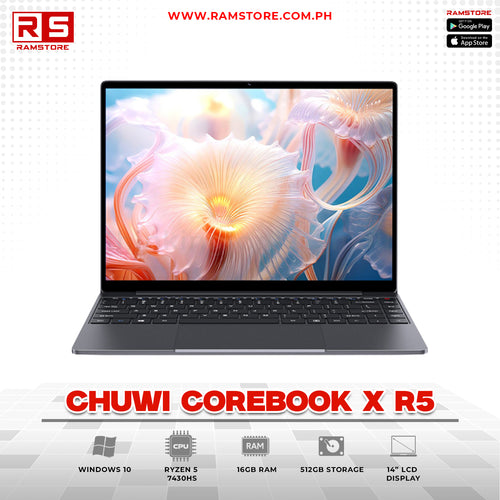 LPR Laptop Chuwi CoreBook X R5 Series - Ryzen 5 7430U 16GB 512GB SSD