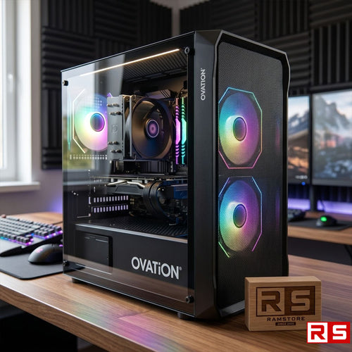 PCZ Desktop Computer Brandnew Intel I3-12100 & ATX Hypergate