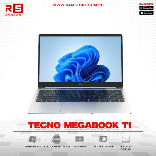 LPR Laptop TECNO Megabook T1 - Intel Core i5-13420H 8GB 512GB SSD