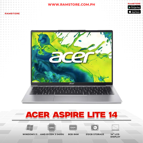 LPR Laptop Acer AL14-45P-R10U - AMD Ryzen 3 5400U 8GB 512GB SSD