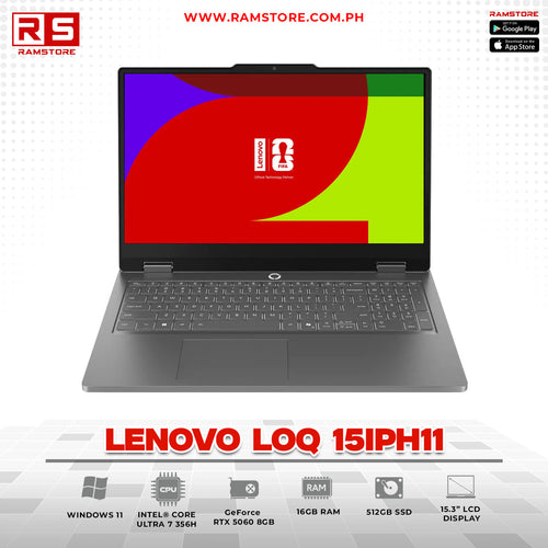 LPR Laptop Lenovo LOQ 15.3" WUXGA 165Hz, Core Ultra 7 356, 16GB, 512GB SSD, RTX 5060