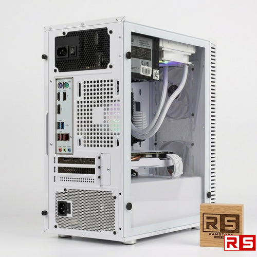 PCZ System Unit AMD A8-7680 & MATX White