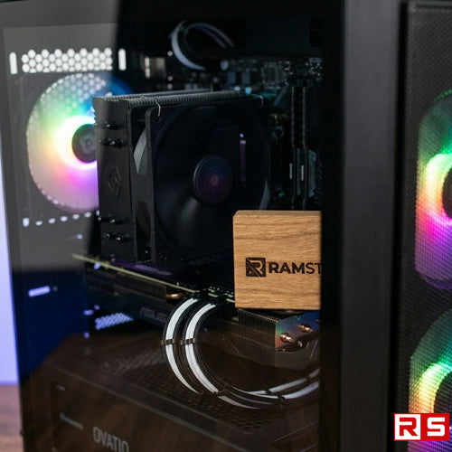 PCZ System Unit AMD A8-7680 & MATX Black