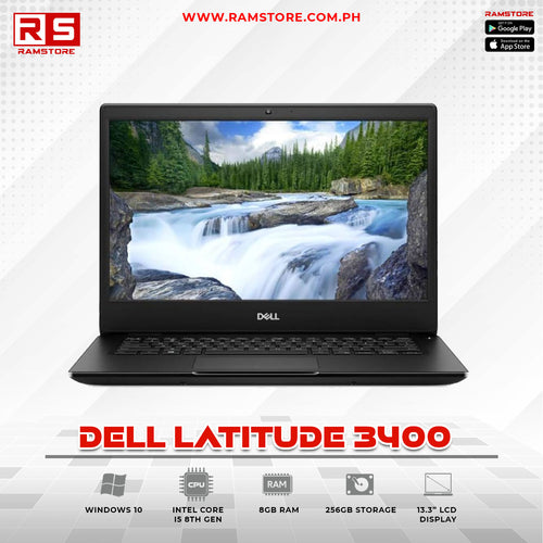 LPR Laptop Dell Latitude 3400 Series-I5-8th 8GB 256GB SSD