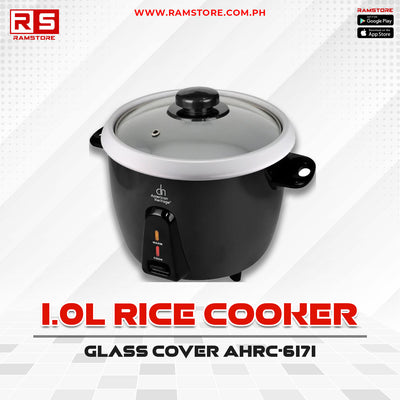 STA Rice Cooker American Heritage 1.0L Glass Lid