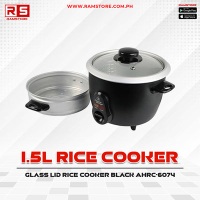 STA Rice Cooker American Heritage 1.5L Glass Lid