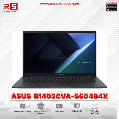 LPR Laptop ASUS B1403CVA-S60484X Core 5 120U 16GB 512GB SSD 14" Win11 Pro