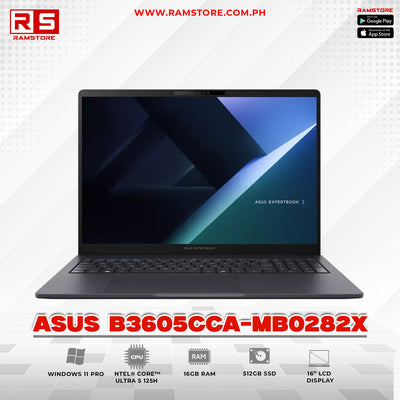 LPR Laptop ASUS B3605CCA-MB0282X Core Ultra 5 125H 16GB 512GB SSD 16" Win11 Pro