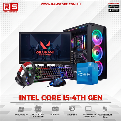 PCZ Desktop Featured Package - Intel Core i5-4th Gen & ATX Hypergate