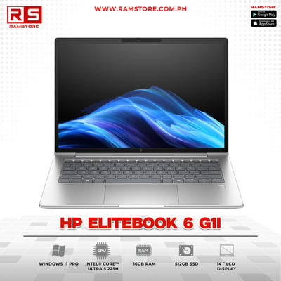 LPR Laptop HP EliteBook 6 G1i Ultra 5 225H 16GB 512GB 14" Win11 Pro