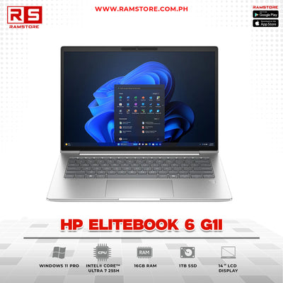 LPR Laptop HP EliteBook 6 G1i Ultra 7 255H 16GB 1TB 14" Win11 Pro