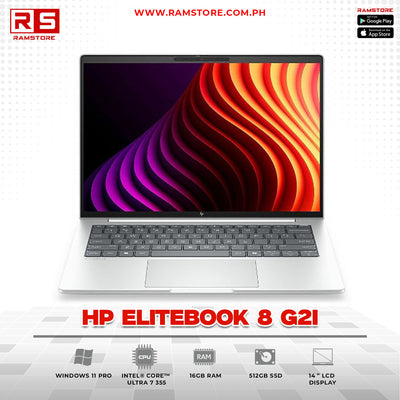 LPR Laptop HP EliteBook 8 G2i Ultra 7 355 16GB 512GB 14" Win11 Pro