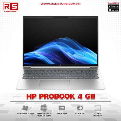 LPR Laptop HP ProBook 4 G1i Ultra 5 225U 16GB 512GB 14" Win11 Pro