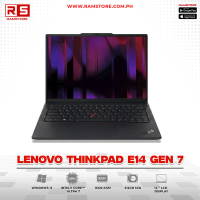 LPR Laptop Lenovo ThinkPad E14 Gen 7 Ultra 7 16GB 512GB