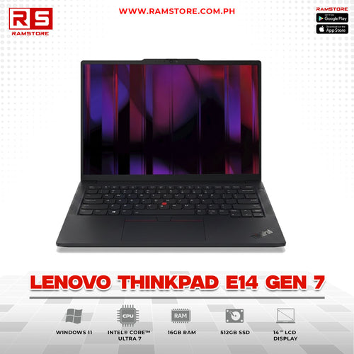 LPR Laptop Lenovo ThinkPad E14 Gen 7 Ultra 7 16GB 512GB