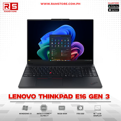 LPR Laptop Lenovo ThinkPad E16 Gen 3 Ultra 7 16GB 1TB